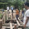 Dana Swadaya Jembatan Bukit Cahaya Selesai Dikerjakan Oleh Masyarakat.
