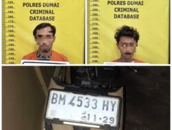 Polsek Sungai Sembilan Ungkap Kasus Percobaan Pencurian, Dua Tersangka Diamankan.