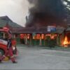 Gedung Multimeia Man 1 Dumai Terbakar Kerugian Ratusan Juta