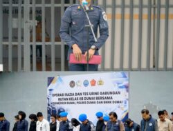 Perkuat Deteksi Dini, Rutan Dumai Gelar Razia Gabungan Bersama APH.