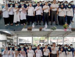 Gandeng Dinkes Dumai dan Puskesmas Bumi Ayu, Rutan Dumai Lakukan Cek Kesehatan Gratis Bagi Warga Binaan.