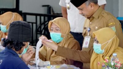 Kadinkes Dumai Pantau CKG dan Tracing TB Bagi Warga Binaan Rutan Dumai.