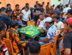 Semarak HUT ke-67, Pemuda Pancasila Dumai Perkuat Soliditas Lewat Turnamen Batu Domino.