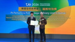 Pertamina Patra Niaga Kilang Dumai Sabet Silver Award dan Special Award di Taiwan Innotech Expo 2026.
