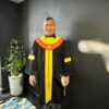 Ales Saprijon Resmi Sandang Gelar Sarjana Hukum, Raih IPK 3,15 pada Wisuda di Pekanbaru.