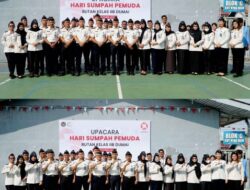 Penuh Khidmat, Rutan Dumai Gelar Upacara Peringatan Hari Sumpah Pemuda.